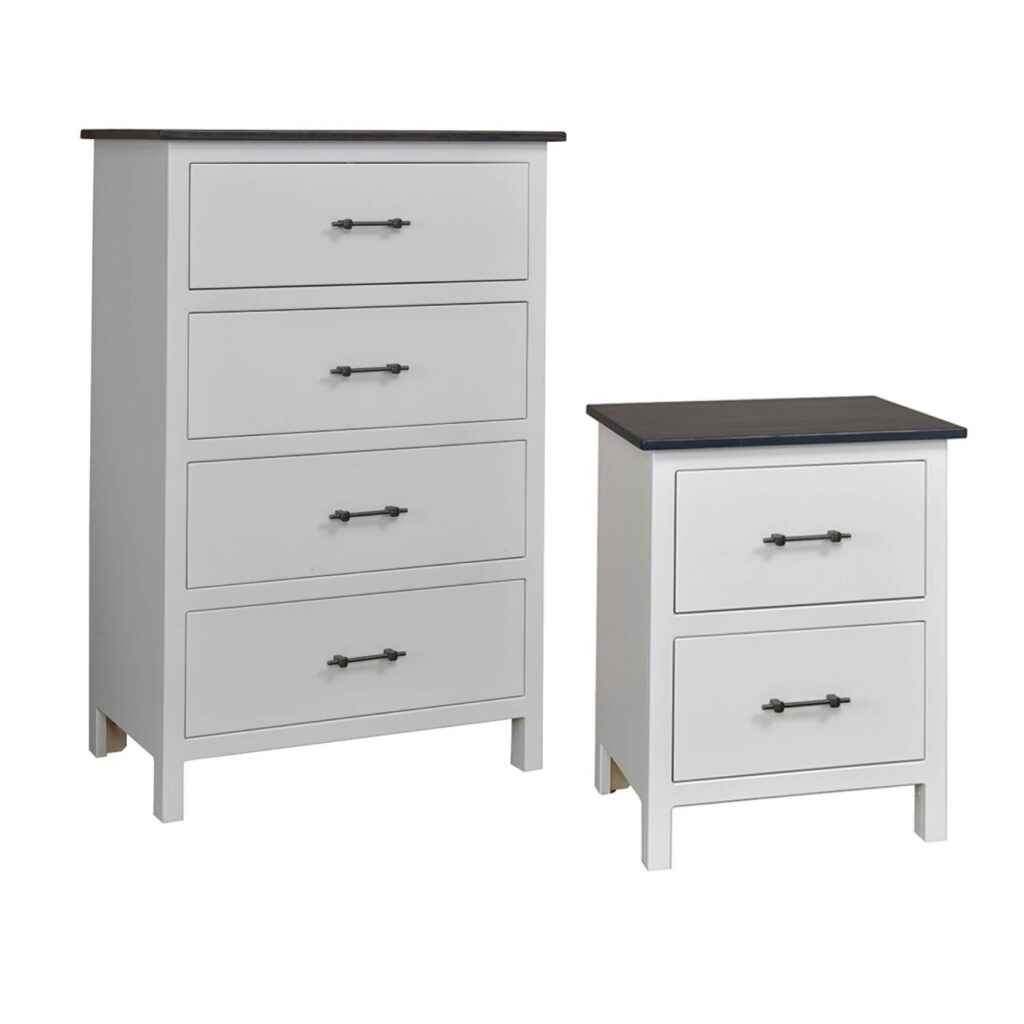 Premier Home Furnishings Amish dresser and night stand Cherry Hill Collection